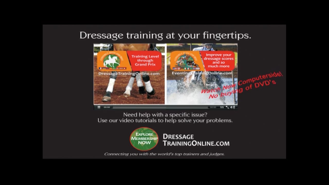 Dressage Through the Levels - 1st/A 10M, Leg-Yield | Debbie McDonald & Janet Foy