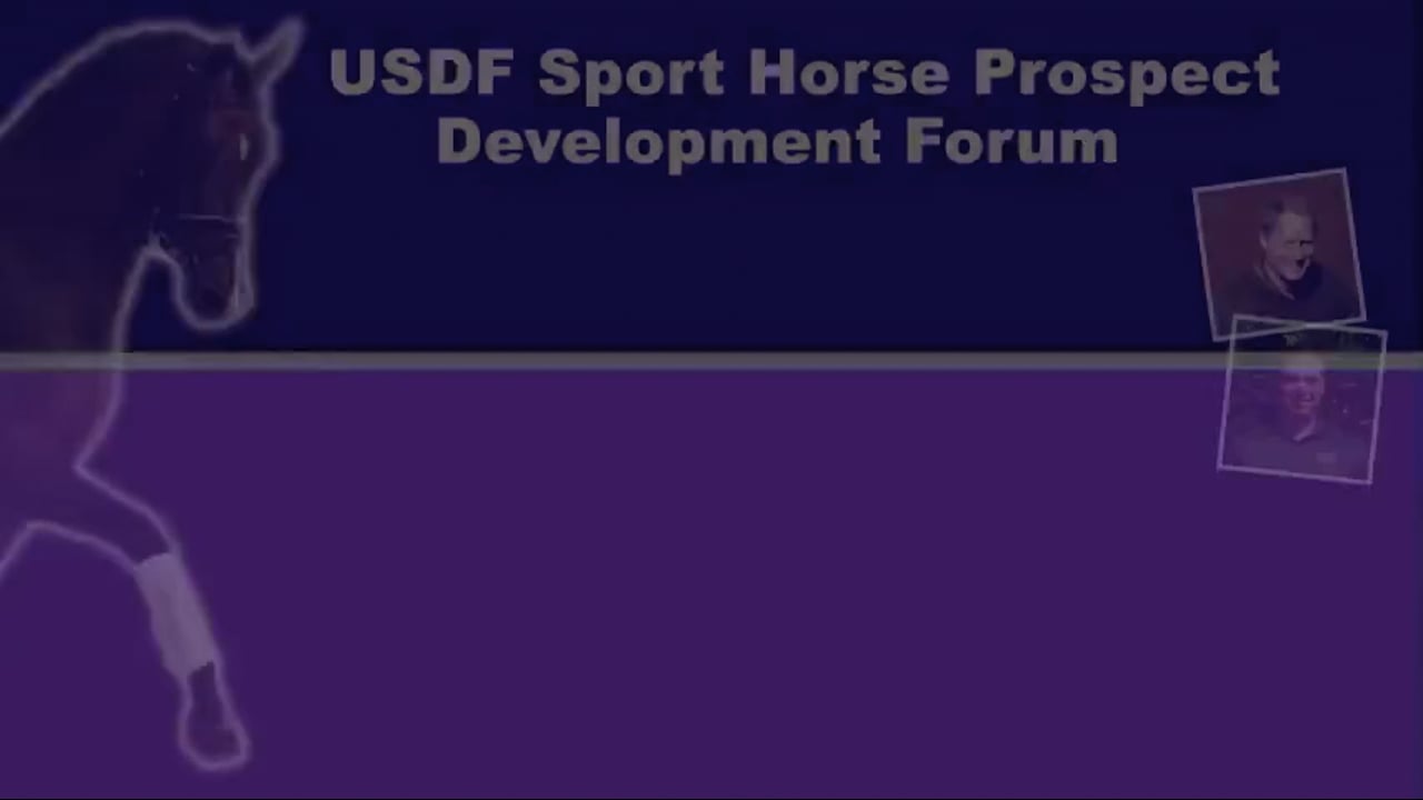 USDF Sport Horse Development Forum - Relax the Topline | Scott Hassler | PART 02