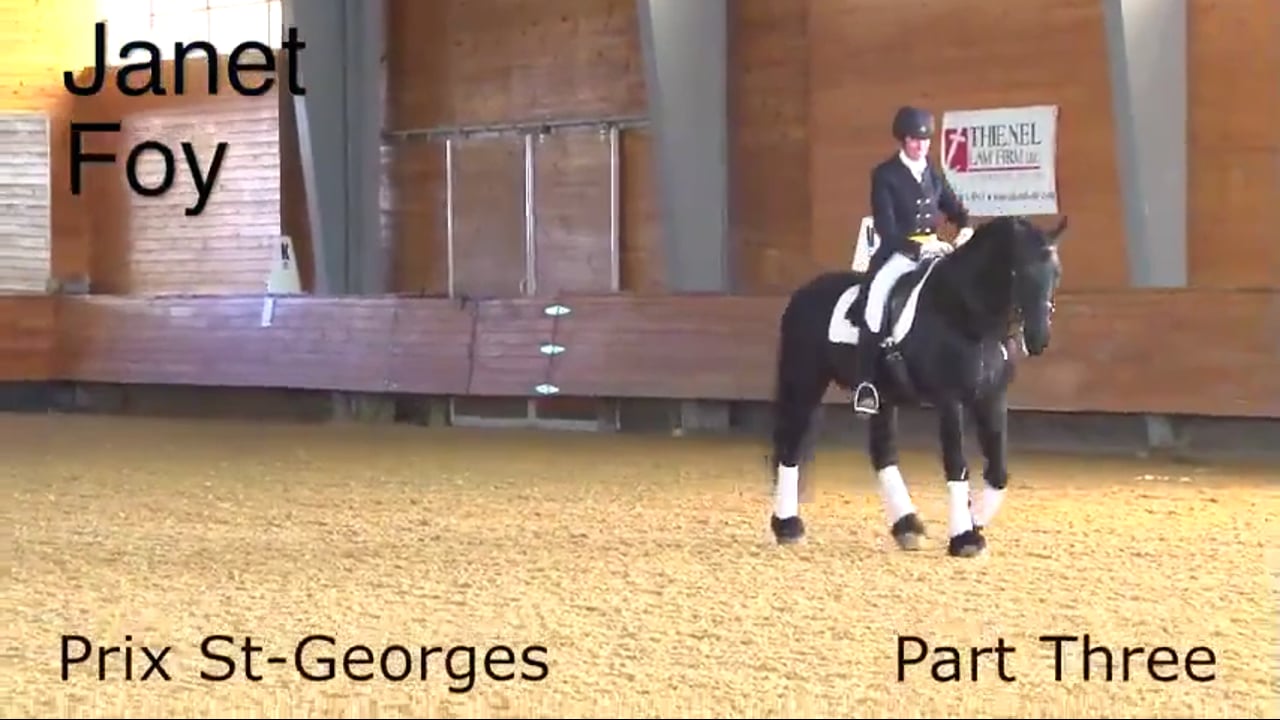 Volte, Half Pass, Canter Pirouette | Janet Foy | PART 03