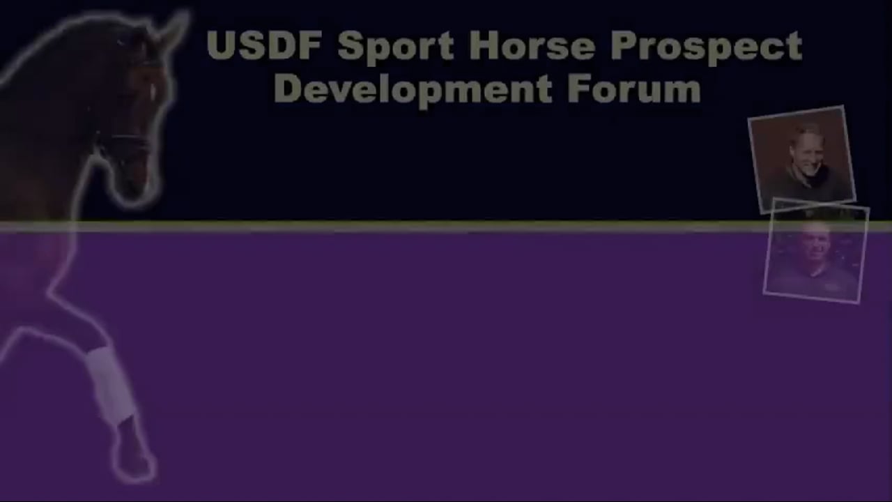 USDF Sport Horse Development Forum - Tension Free | Scott Hassler | PART 02