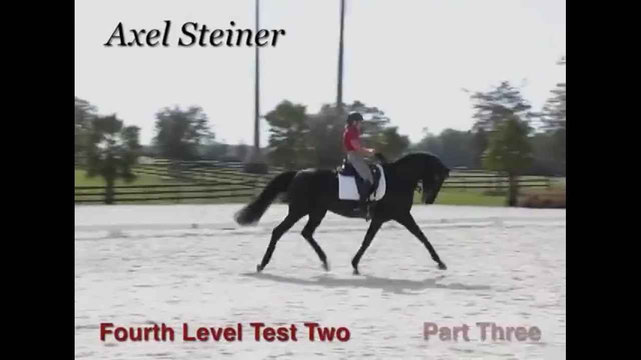Pirouette, Extended Walk, Half Pass: 4-2 Test | Axel Steiner | PART 03
