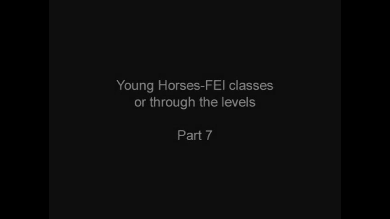 Young Horse Dev. and Young Horse Tests | Steffen Peters & Janet Foy | PART 07