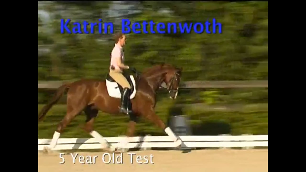 Young Horse Test Preparation: 5YO Test | Katrin Bettenworth | PART 04