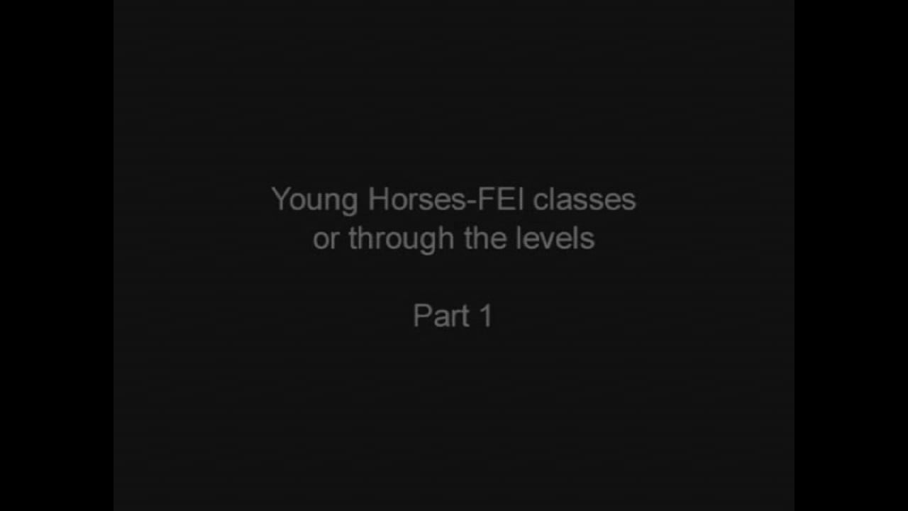 Young Horse Dev. and Young Horse Tests | Steffen Peters & Janet Foy | PART 01