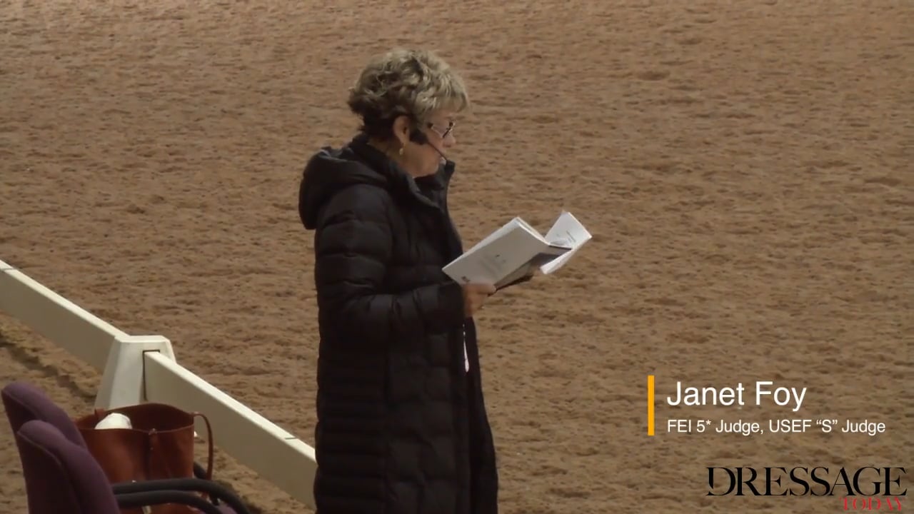 2019 First Level, Test 1 | Janet Foy