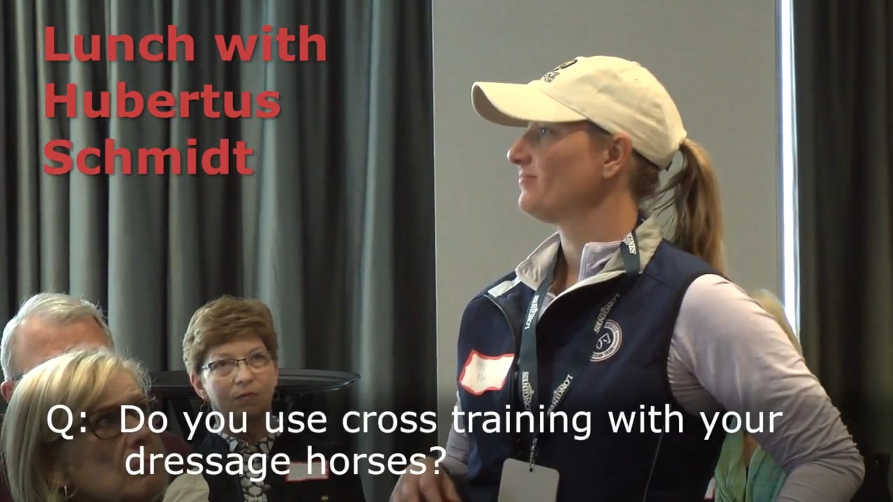 Lunch: Cross Training for Dressage | Hubertus Schmidt
