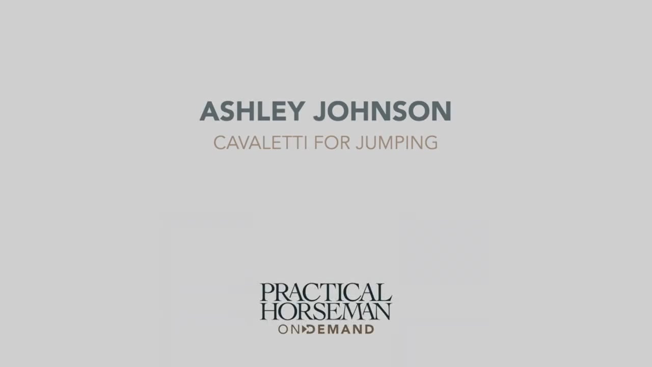 Cavalletti for Jumping | Ashley Johnson | TRAILER