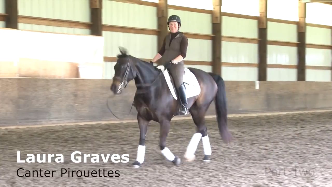 Canter Pirouettes | Laura Graves | PART 02