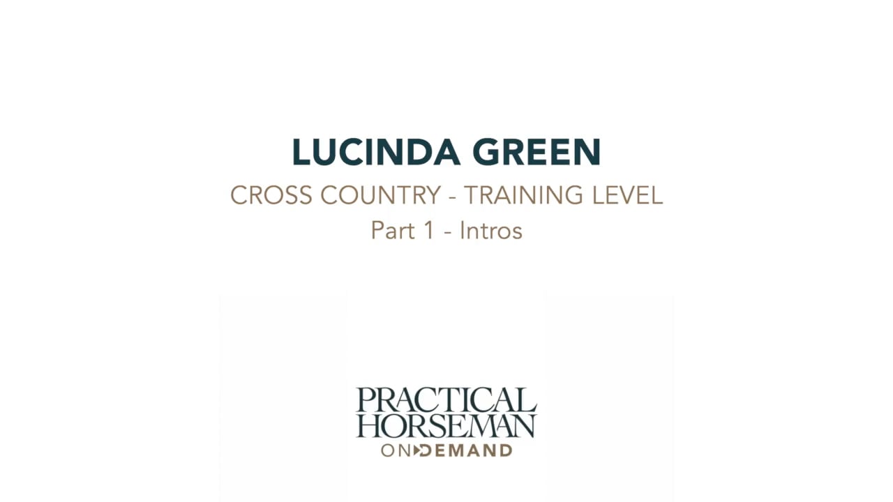 Cross Country Training Level | Lucinda Green | PART 01