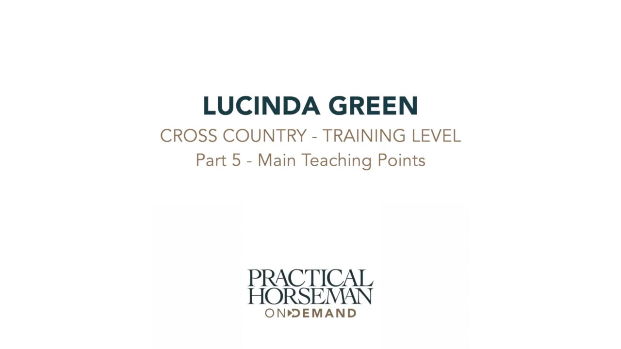 Cross Country Training Level | Lucinda Green | PART 05
