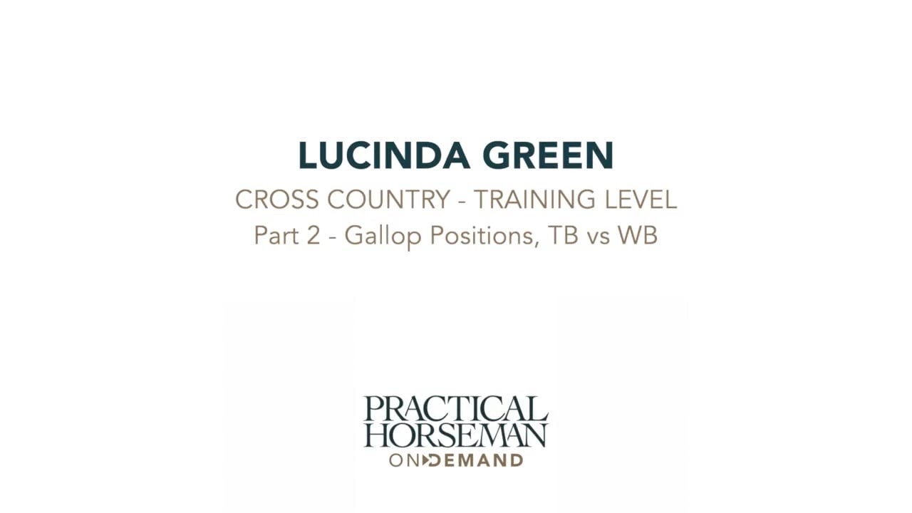 Cross Country Training Level | Lucinda Green | PART 02