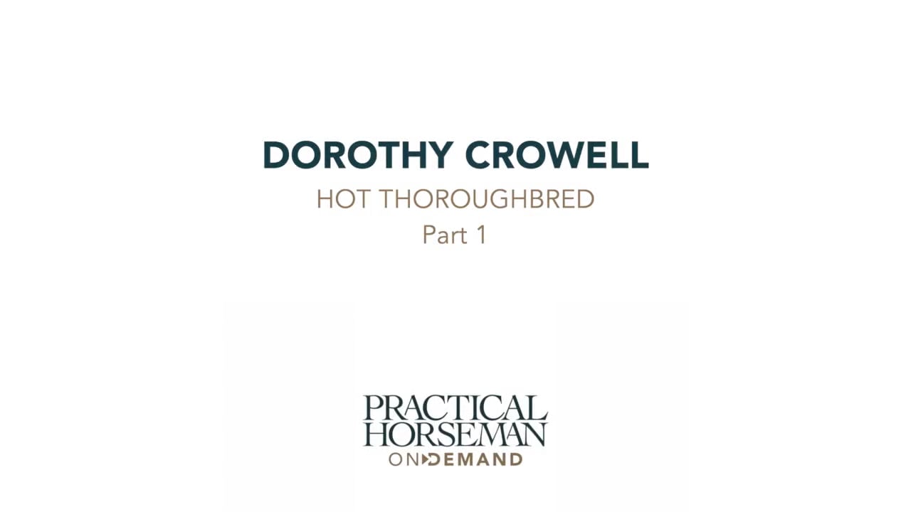 Hot Thoroughbred | Dorothy Crowell | PART 01
