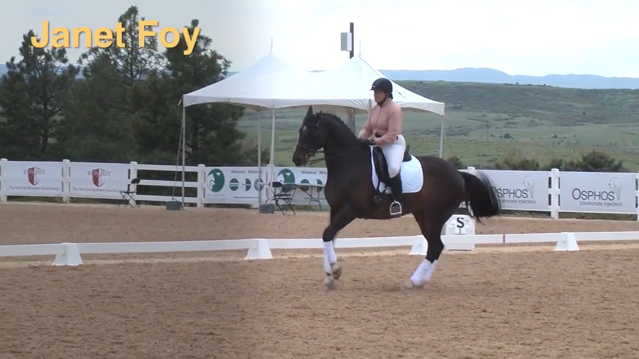 Intermediate II - Piaffe | Janet Foy | PART 01