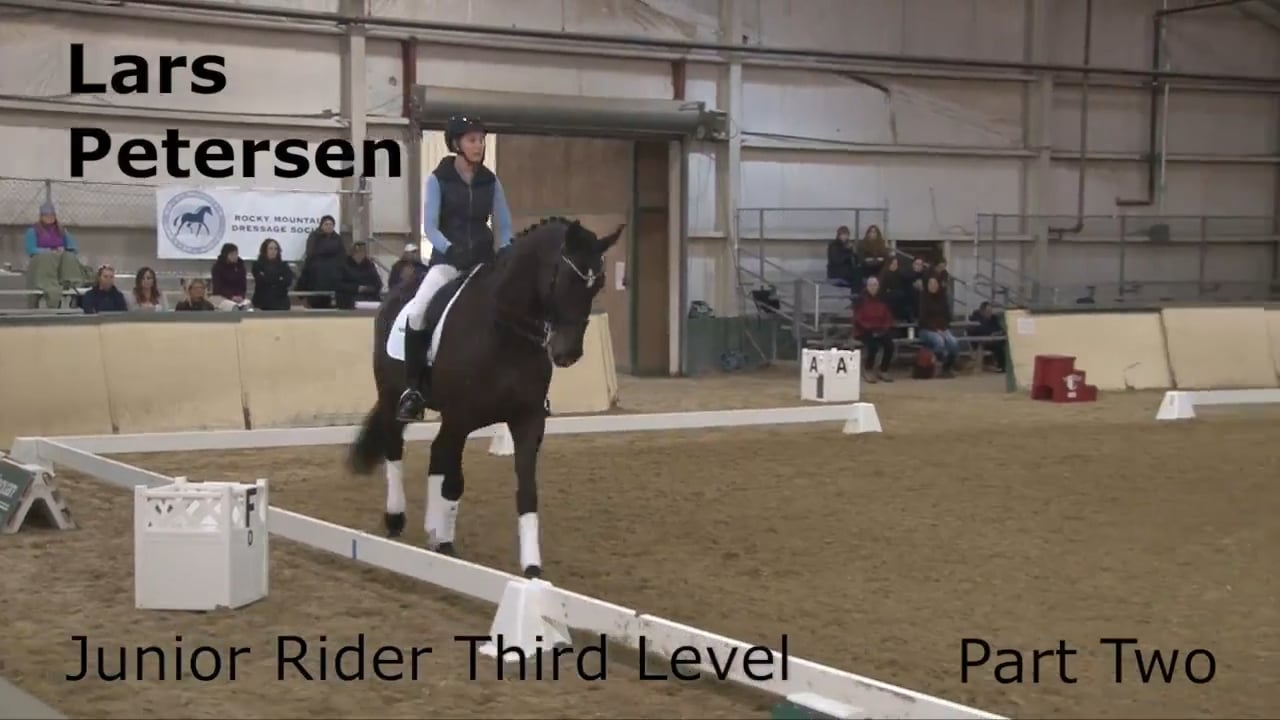 Junior Rider Third Level, Part 2