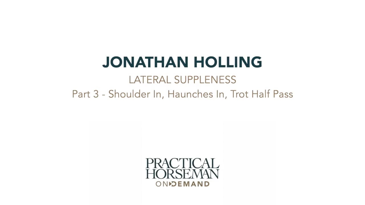 Lateral Suppleness | Johnathan Holling | PART 03