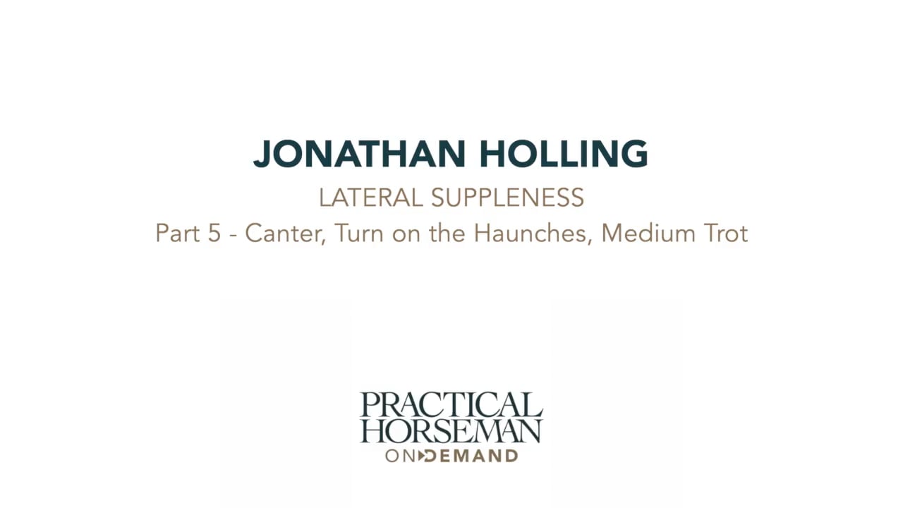 Lateral Suppleness | Johnathan Holling | PART 05