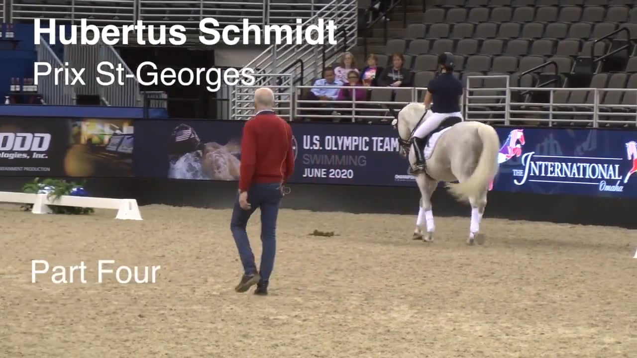 Prix St-Georges - Flying Changes | Hubertus Schmidt | PART 04