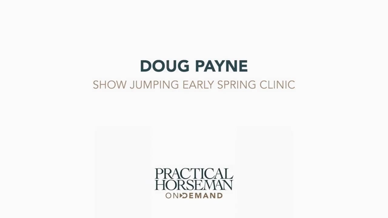 Maintaining Straightness In Stadium Jumping | Doug Payne | TRAILER 02