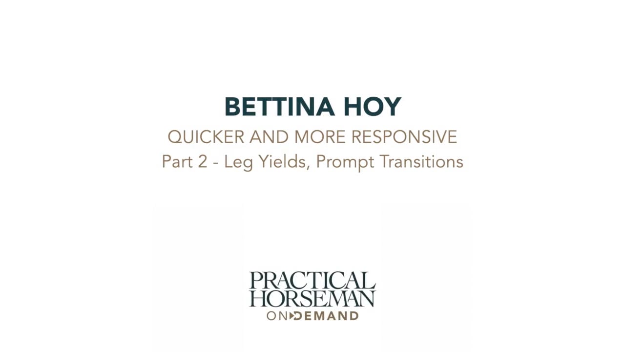 Quicker and More Responsive | Bettina Hoy | PART 02
