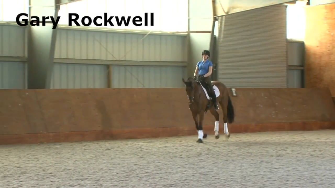 Roundness on the Outside Rein - Warm Up | Gary Rockwell | PART 01