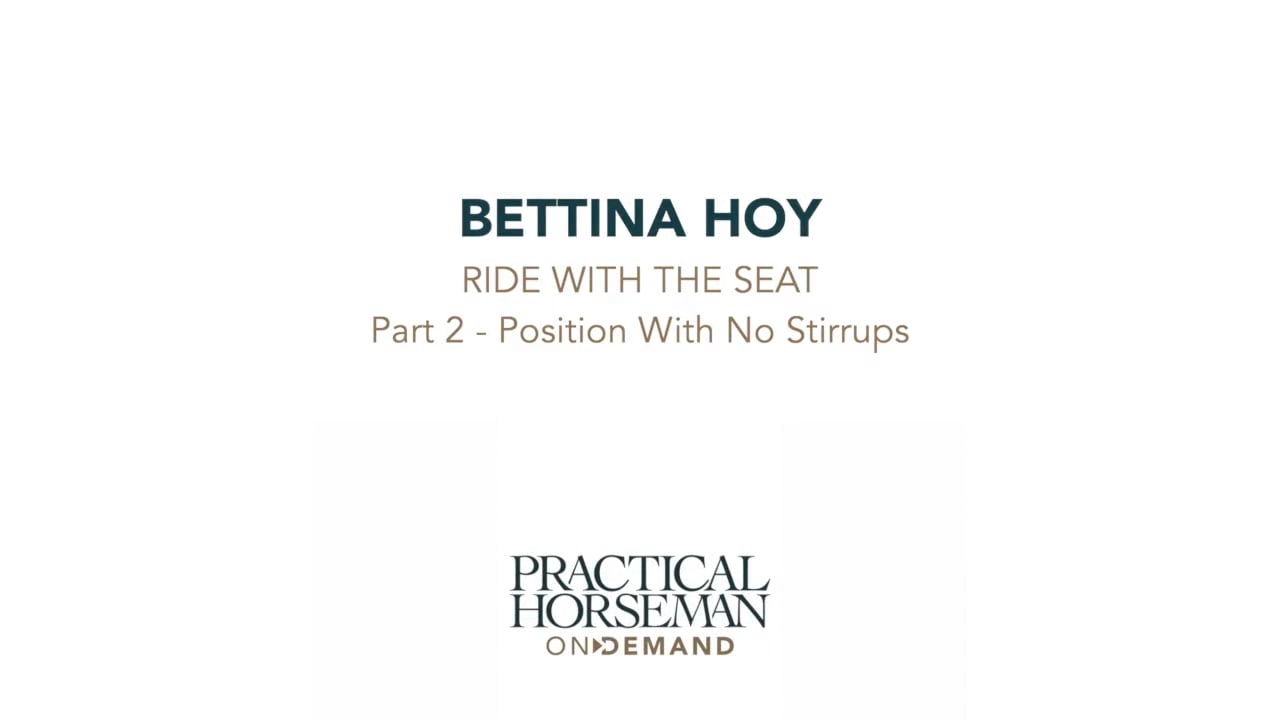 Ride with the Seat | Bettina Hoy | PART 02
