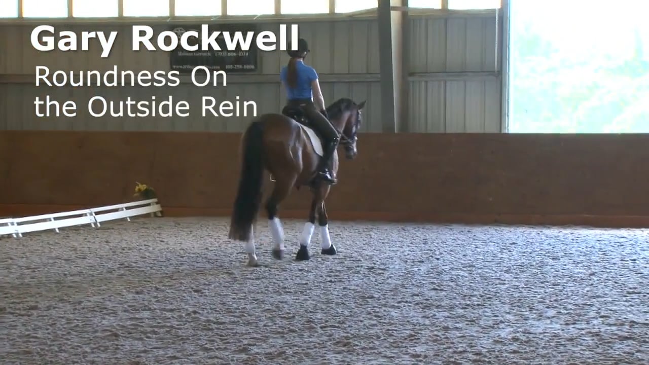 Roundness on the Outside Rein - Canter Work | Gary Rockwell | PART 05