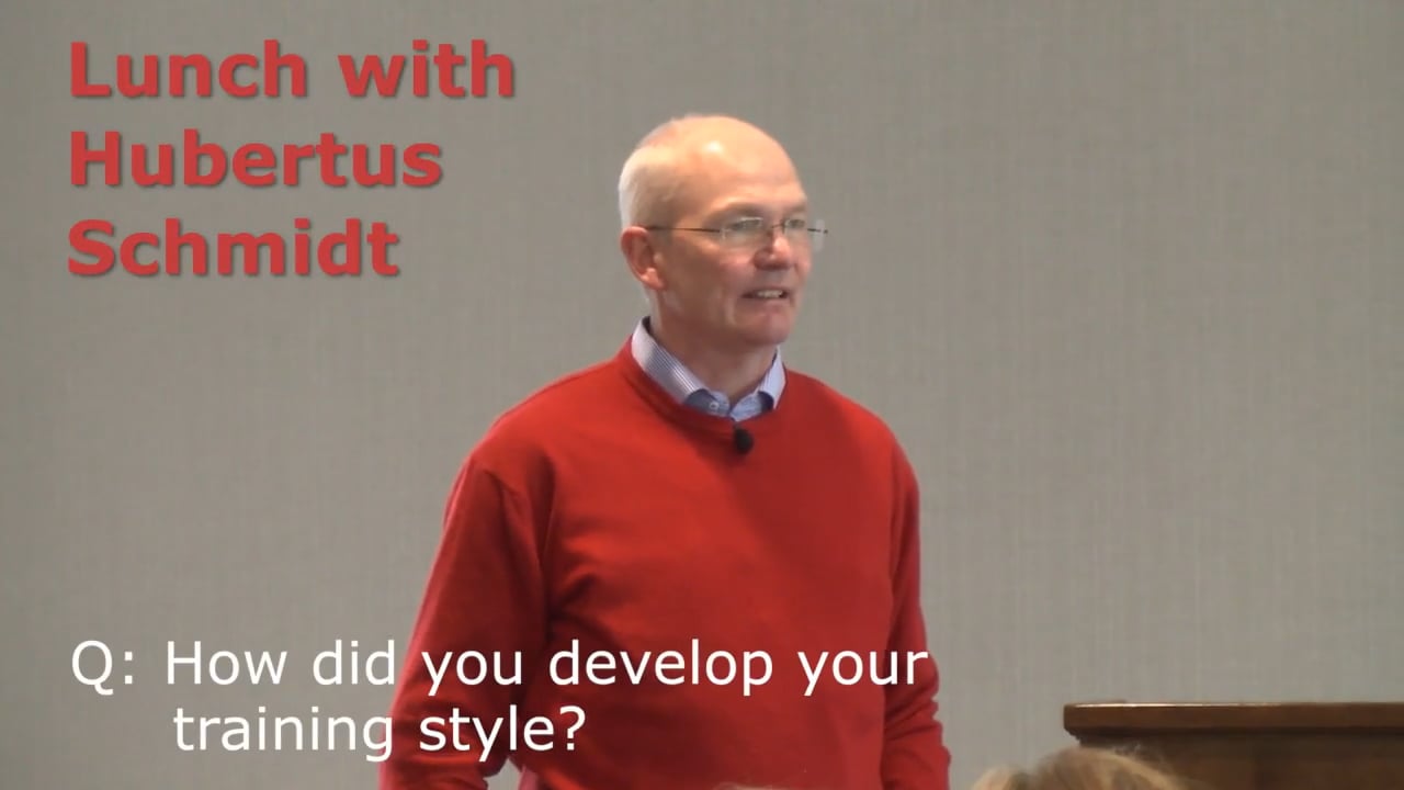 Training Style | Hubertus Schmidt