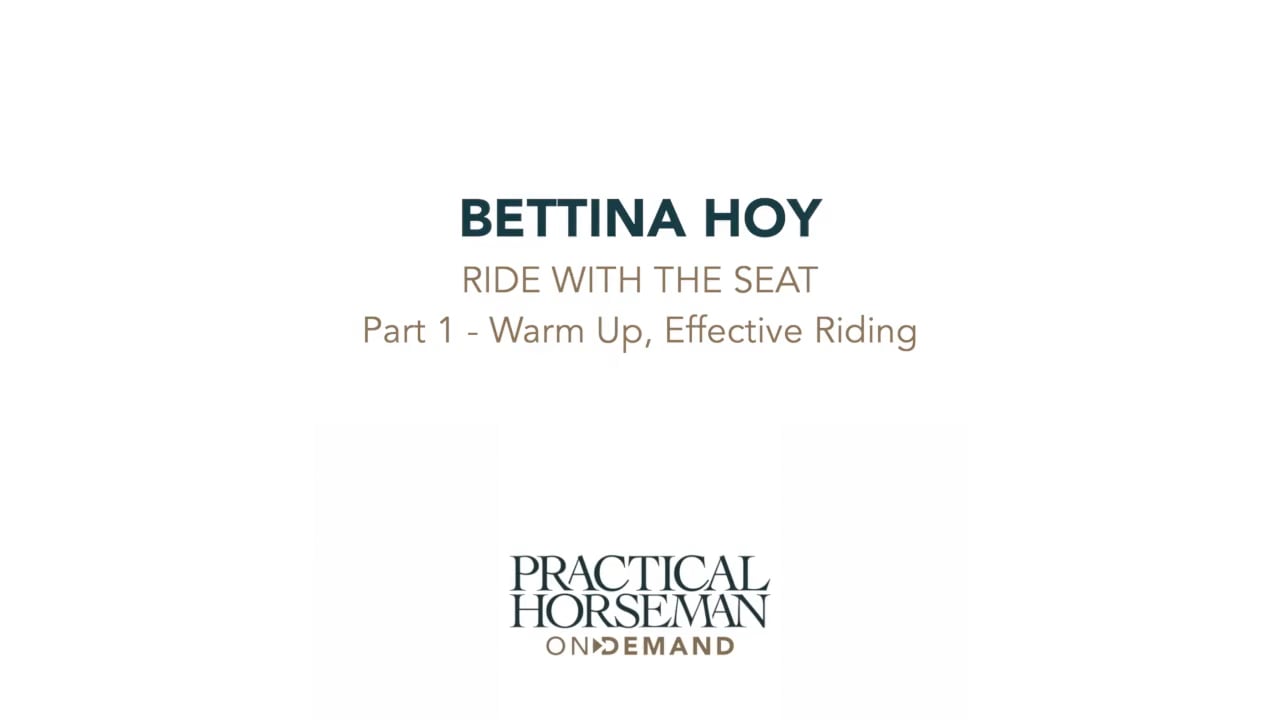 Ride with the Seat | Bettina Hoy | PART 01