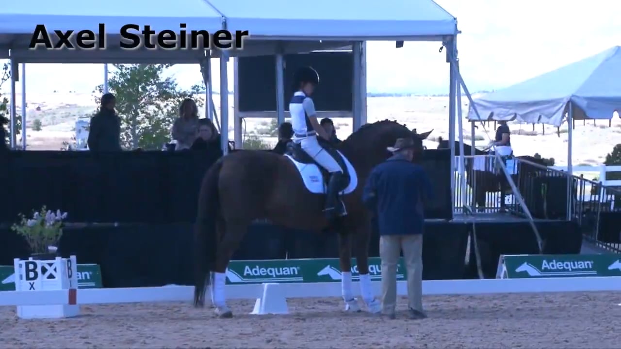 Third Level, Test Three - Trot Work | Axel Steiner