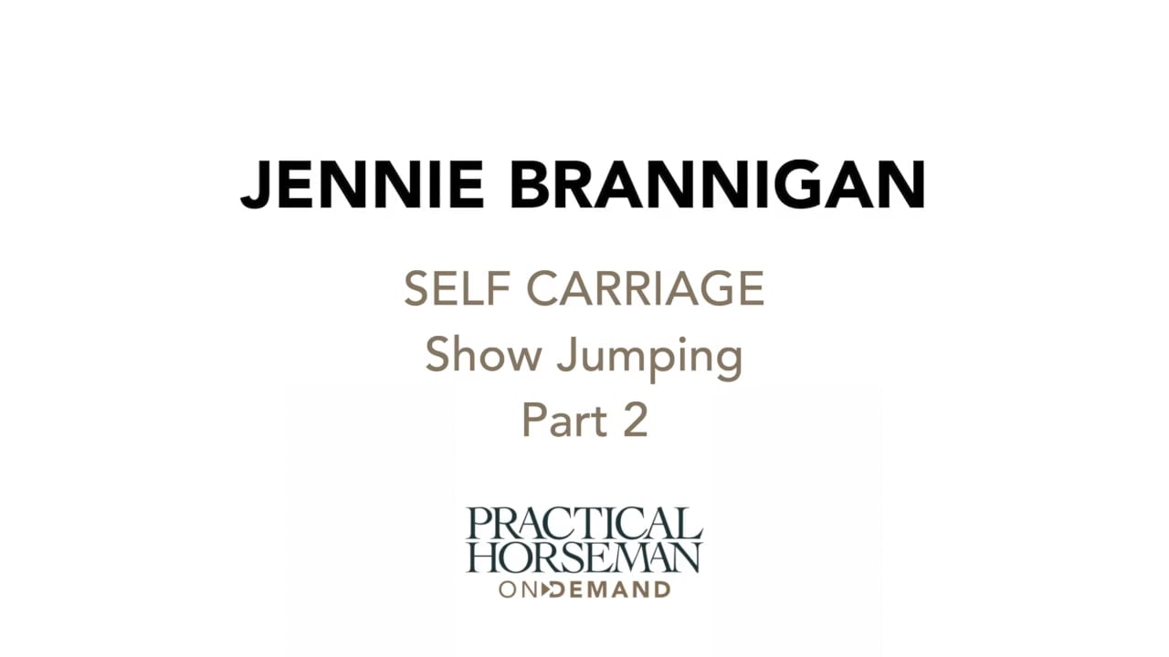 Self-Carriage | Jennie Brannigan | PART 02