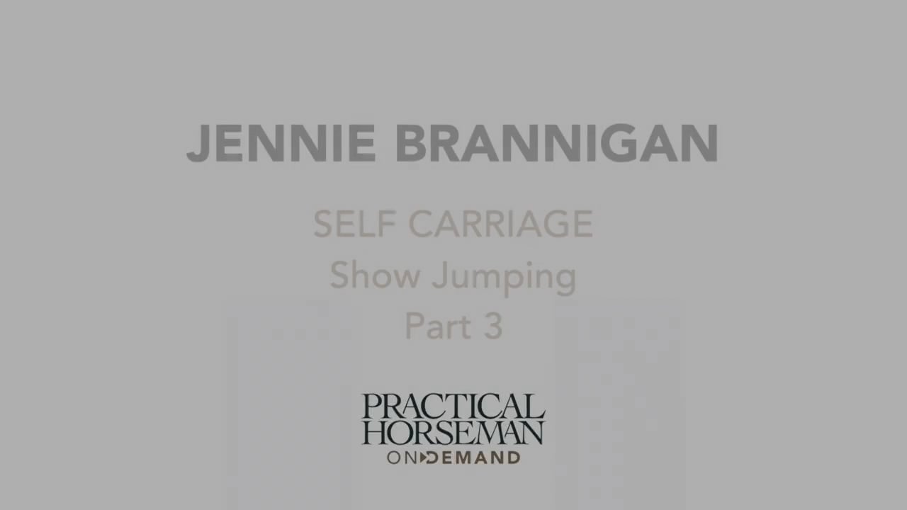 Self-Carriage | Jennie Brannigan | PART 03