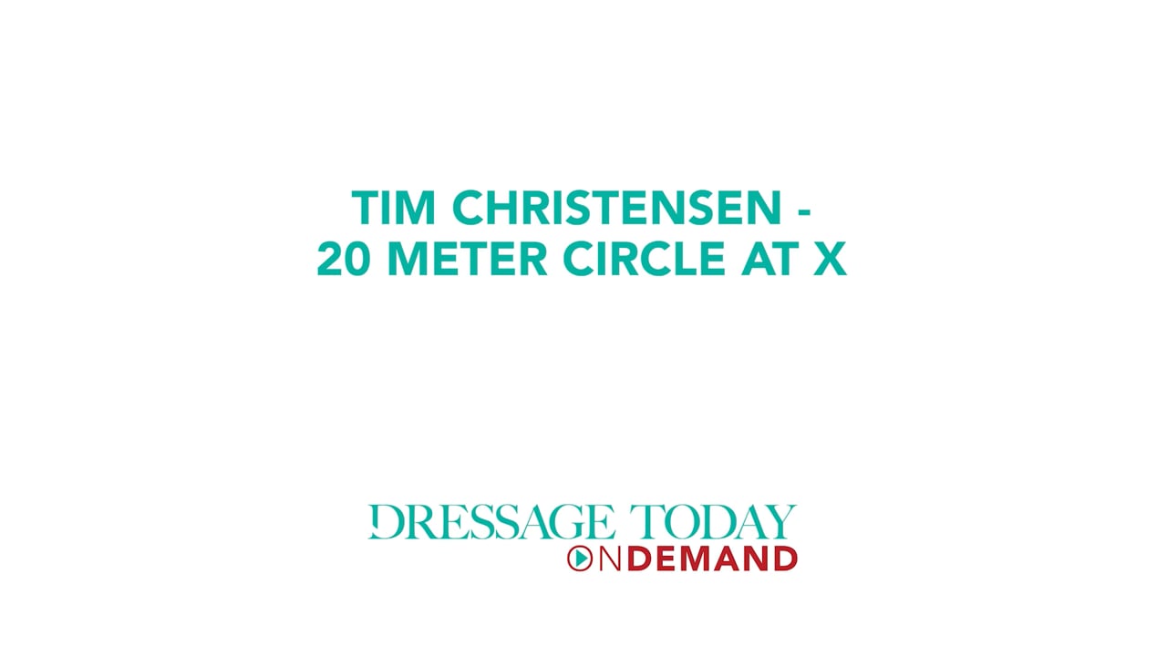 20-Meter Circle at X | Tim Christensen