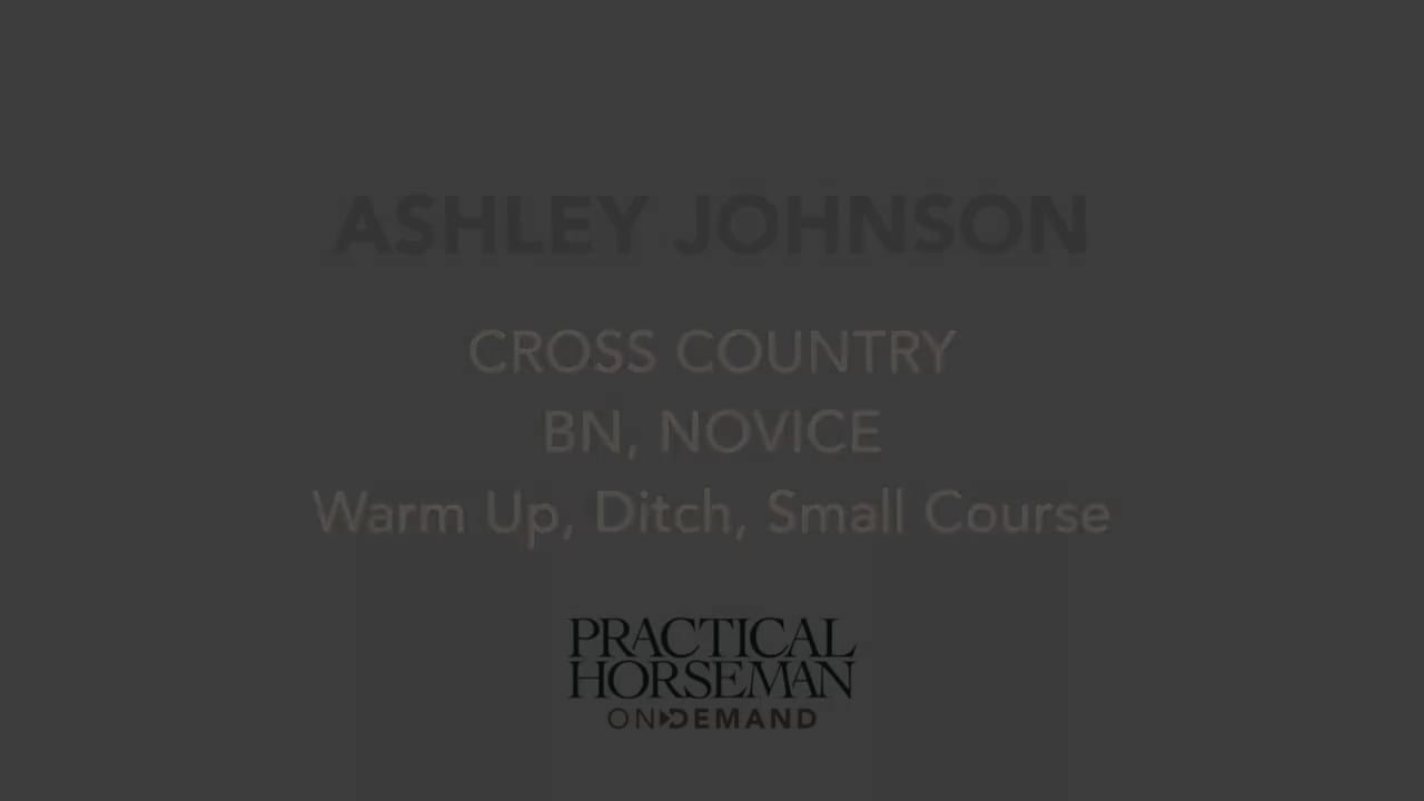 Beginner Novice & Novice Cross-Country Schooling 1| Ashley Johnson | TRAILER