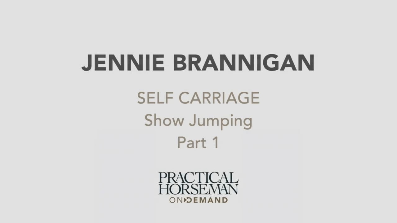 Self-Carriage | Jennie Brannigan | PART 01