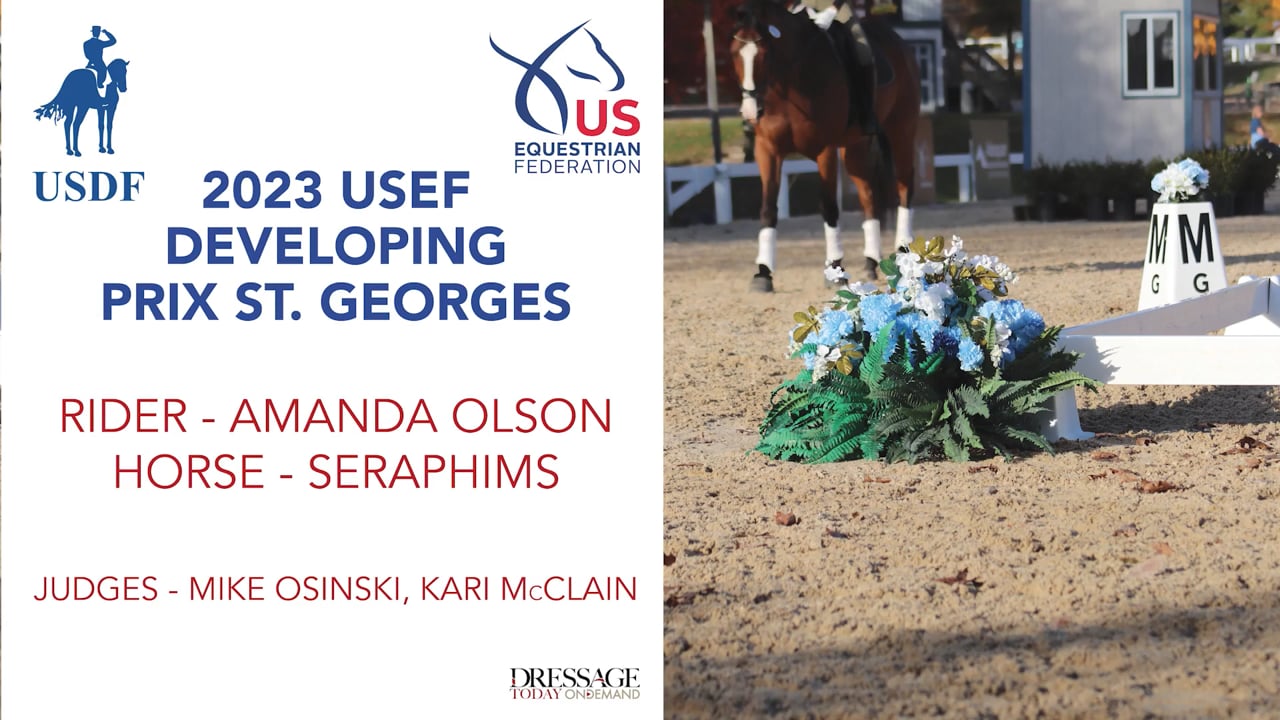 2023 Developing Horse Prix St. Georges | Mike Osinski & Kari McClain
