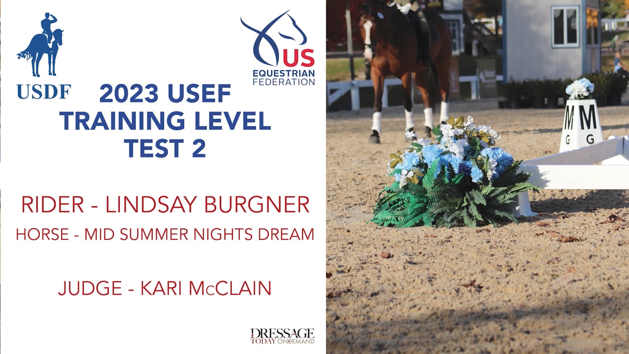 2023 Training Level Test 2 | Kari McClain