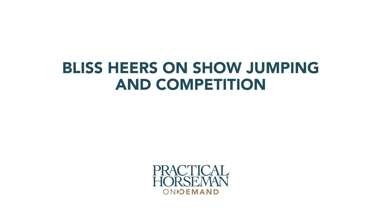 Show Jumping and Competition | Bliss Heers