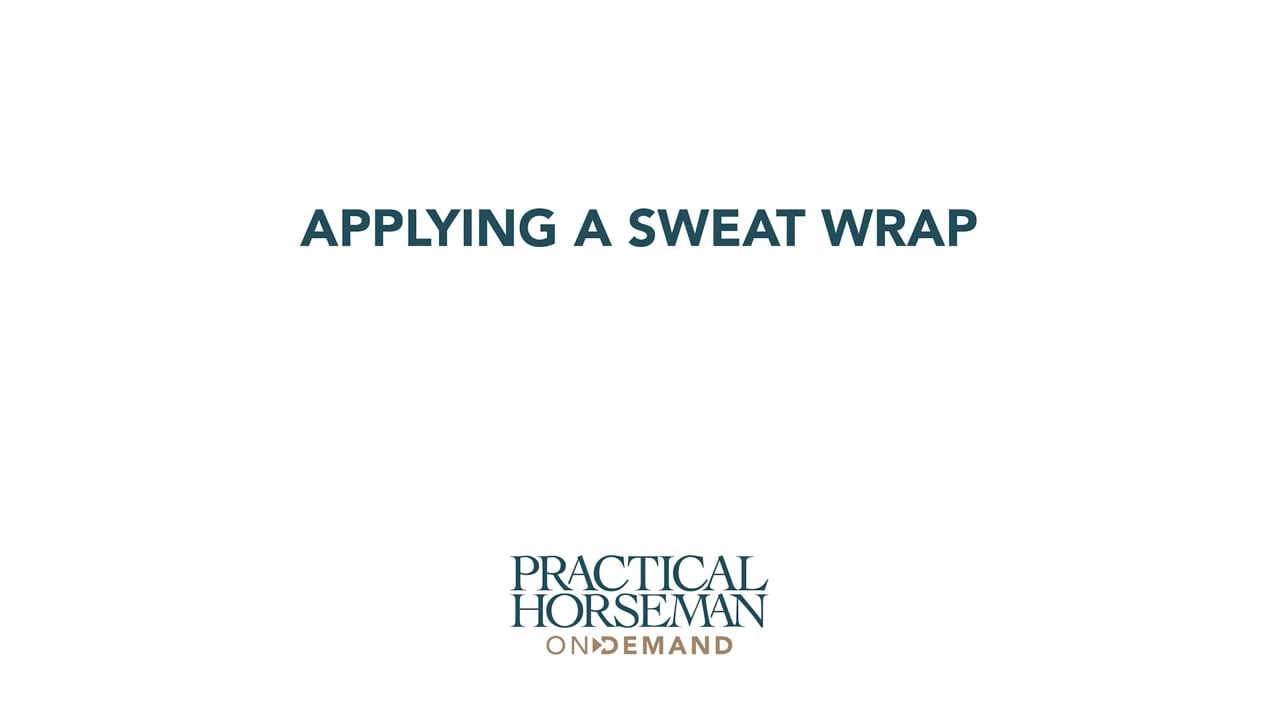 Applying a Sweat Wrap | Laurie Pitts