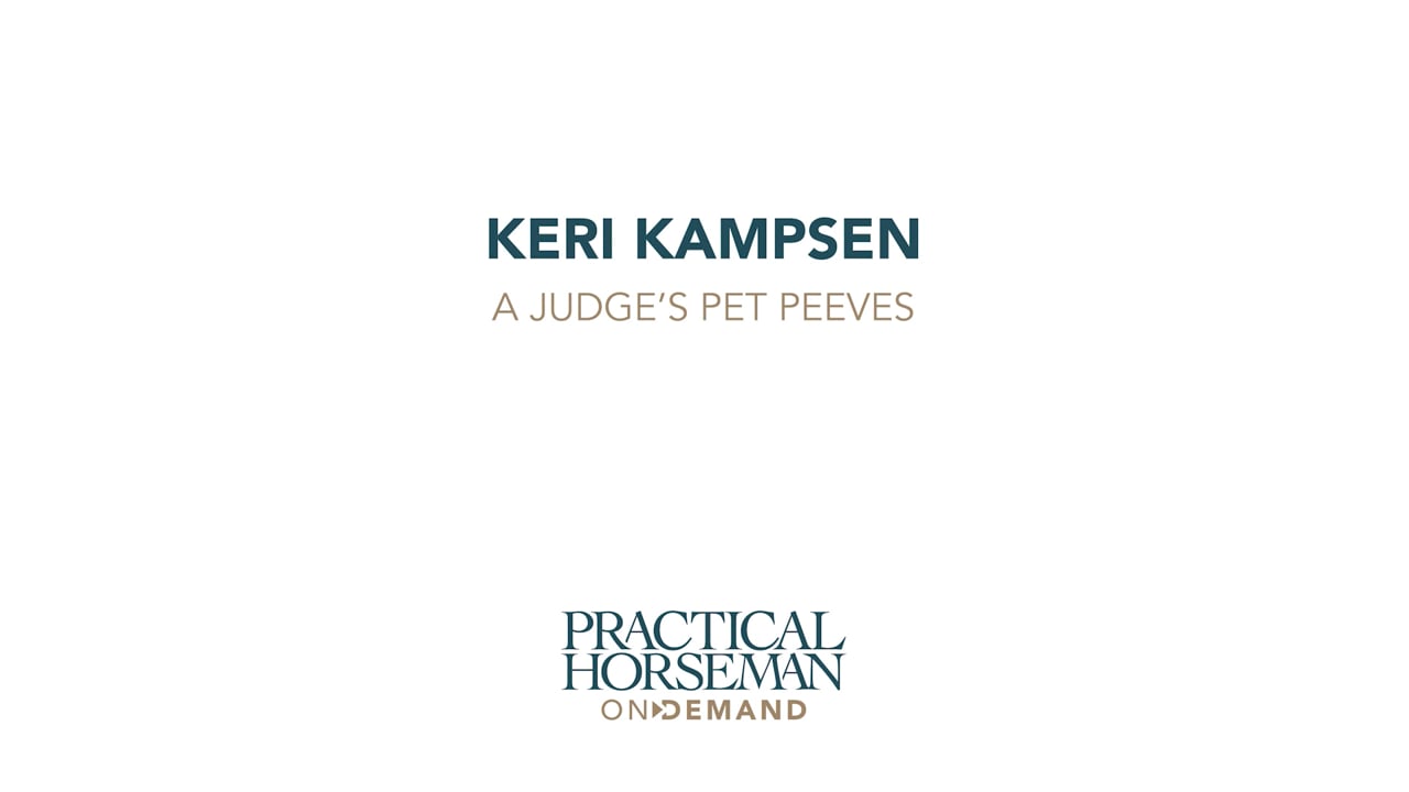 A Judge's Pet Peeves | Keri Kampsen