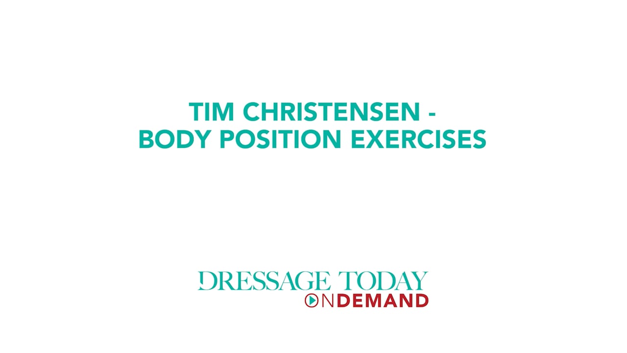 Body Position Exercises | Tim Christensen