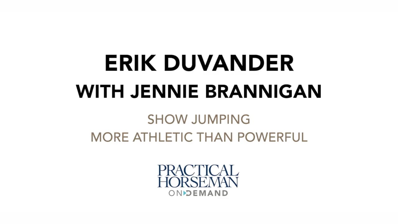 Erik Duvander—More Athletic Than Powerful
