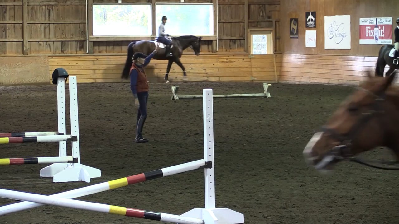 Day 1 Session 1 - Riding Without Stirrups and Knot in Reins | Anne Kursinski
