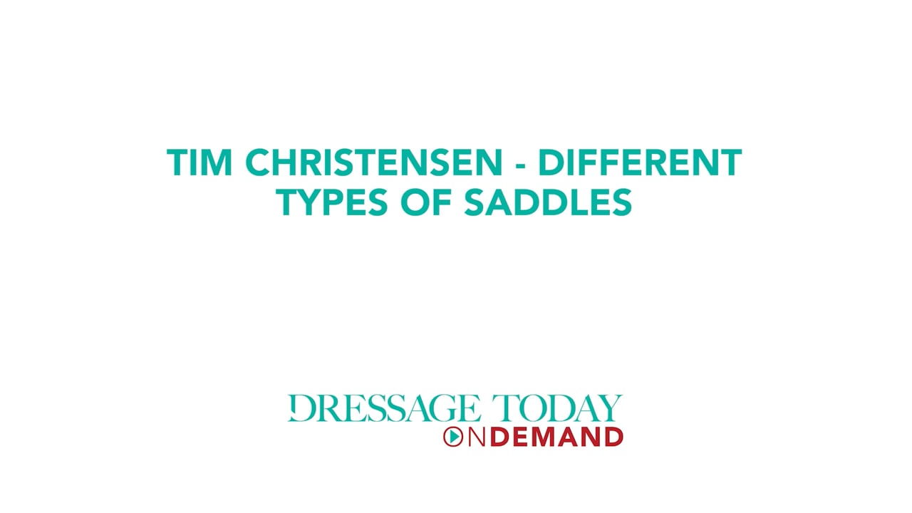 Different Types of Saddles | Tim Christensen