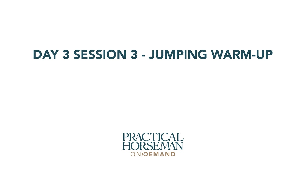 Day 2 Session 3 - Jumping Warm-up | Anne Kursinski