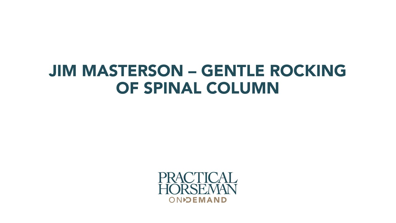 Gentle Rocking of Spinal Column | Jim Masterson