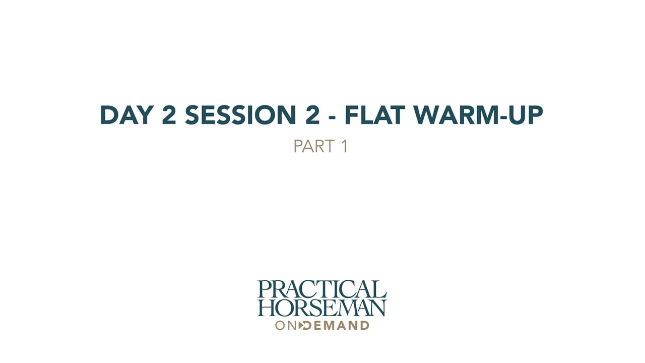 Day 2 Session 2 - Flat Warm-up - Part 1