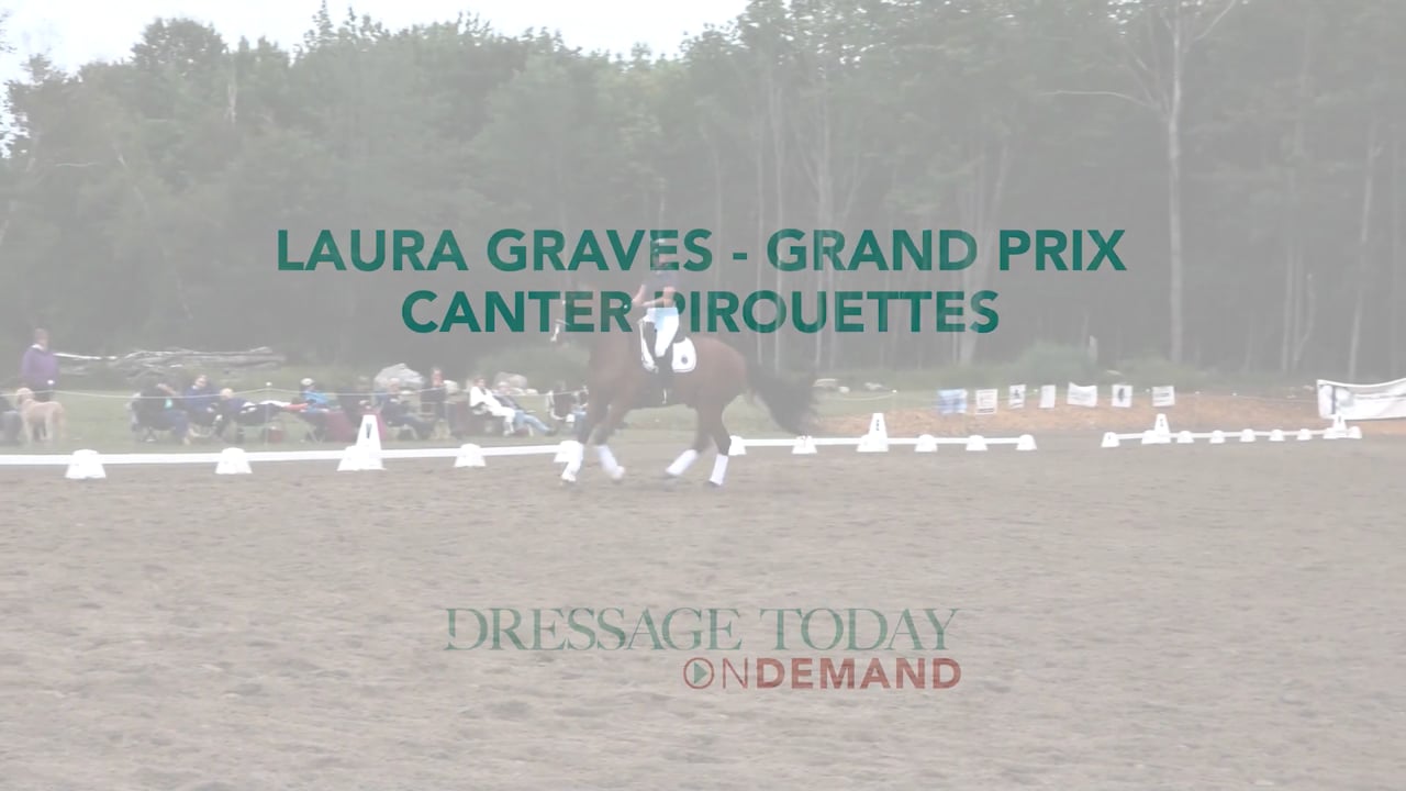 Grand Prix Canter Pirouettes | Laura Graves
