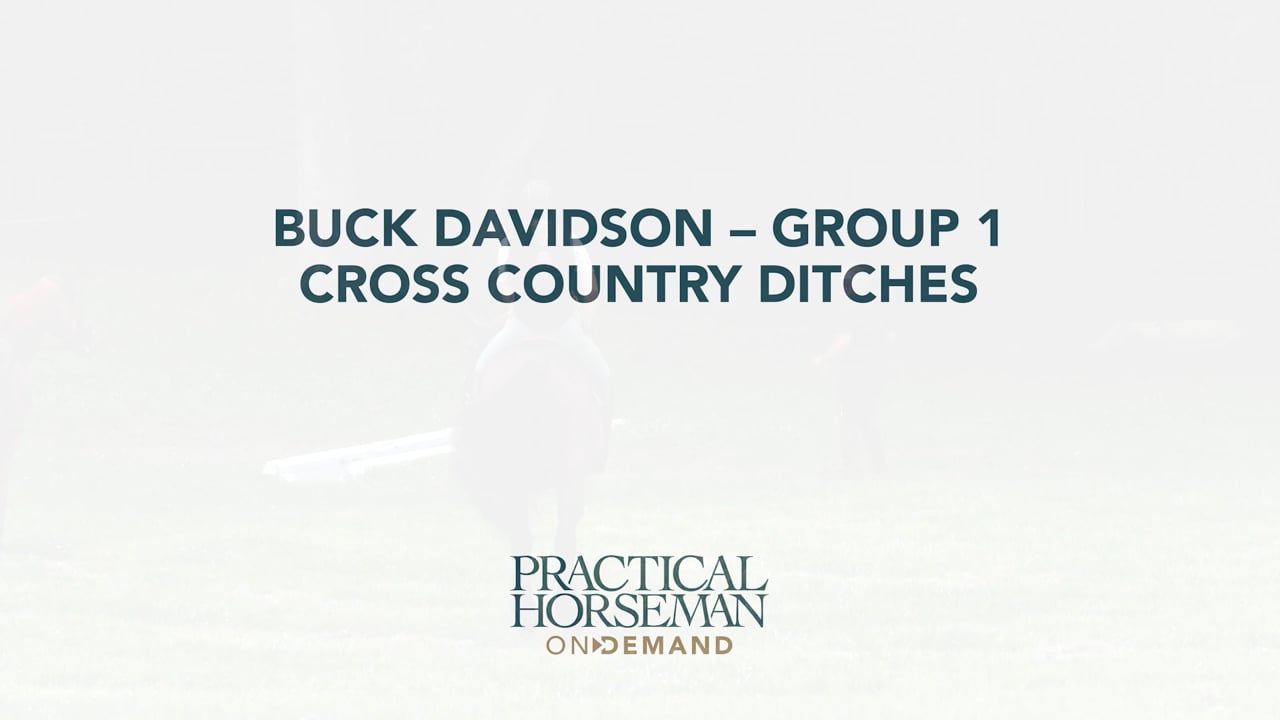 Group-1 - Cross Country Ditches | Buck Davidson