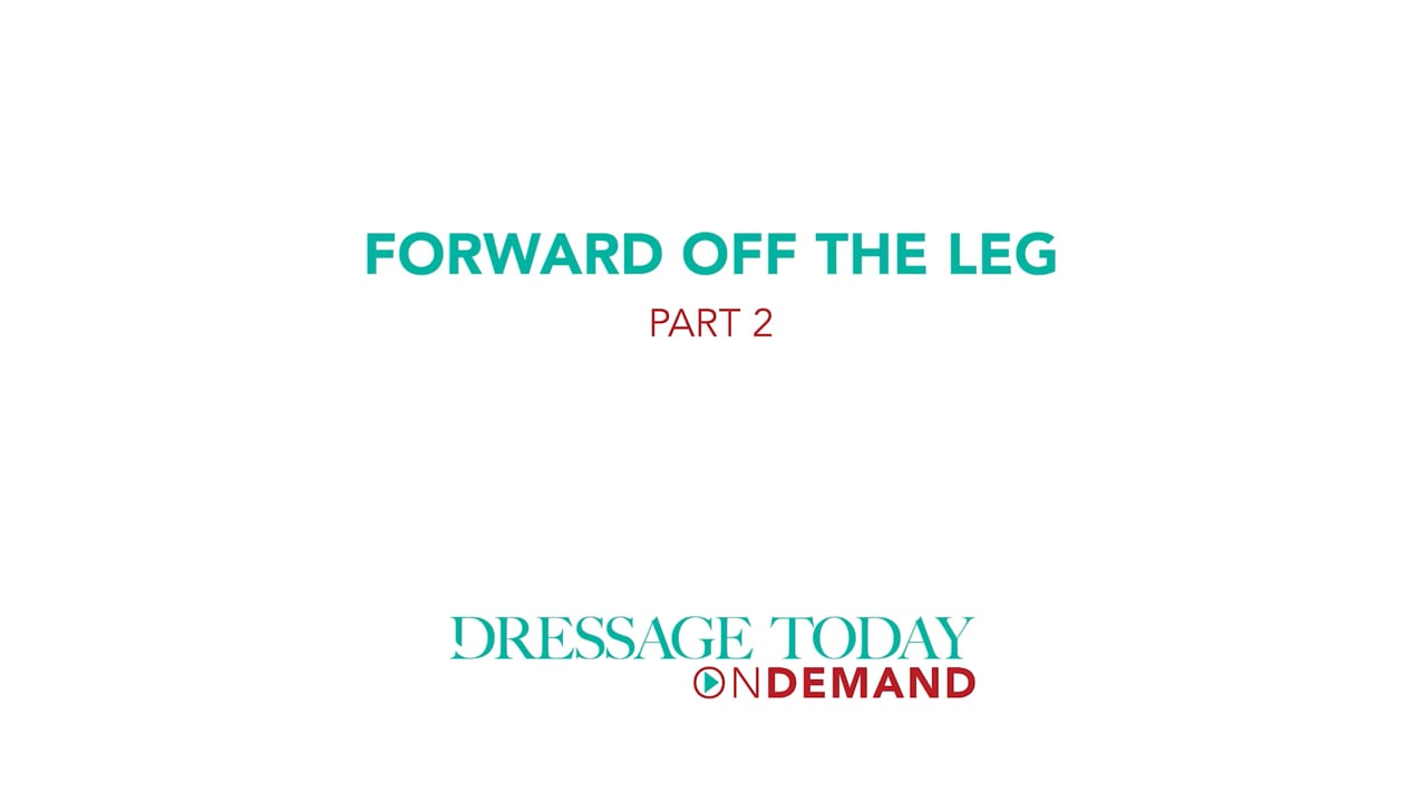 Forward Off the Leg | Adrienne Lyle | Part 2