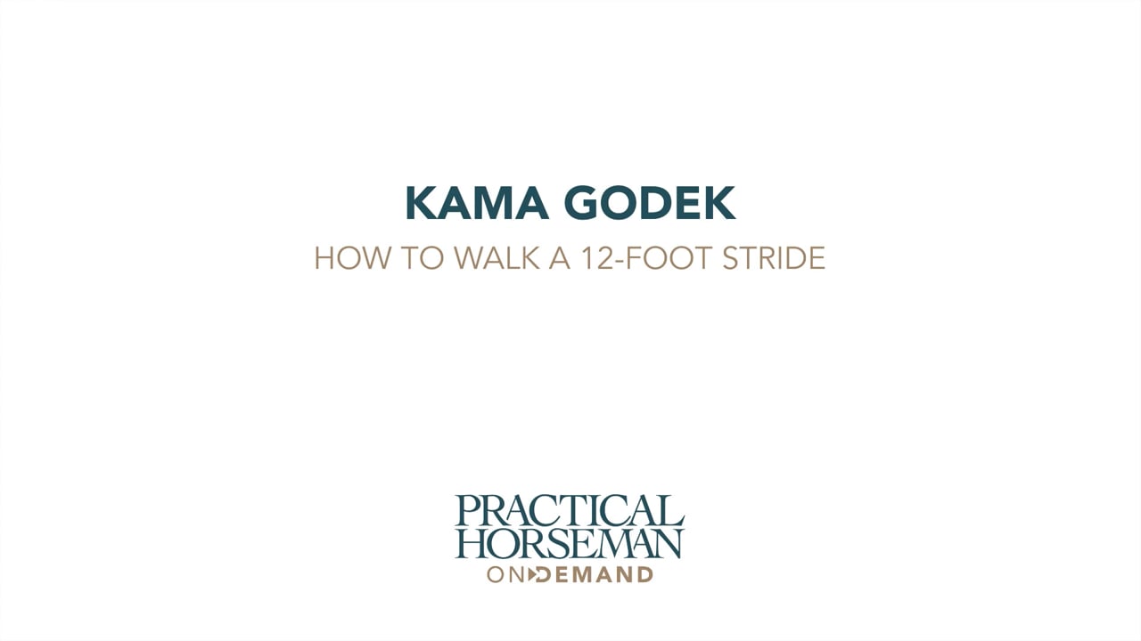 How to Walk a 12-Foot Stride | Kama Godek